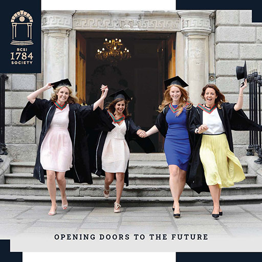 cover image for Opening Doors to the Future: RCSI 1784 Society Brochure