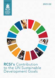 cover image for RCSI Sustainable Development Goals 2021-22