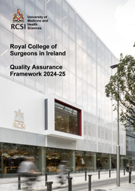 cover image for RCSI Quality Framework 2022-23