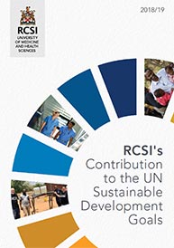 cover image for RCSI Sustainable Development Goals annual report 2018-19