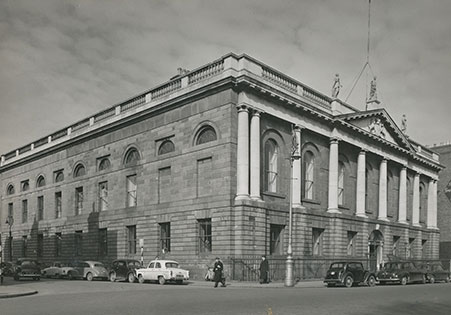 External view of RCSI in the 1950s