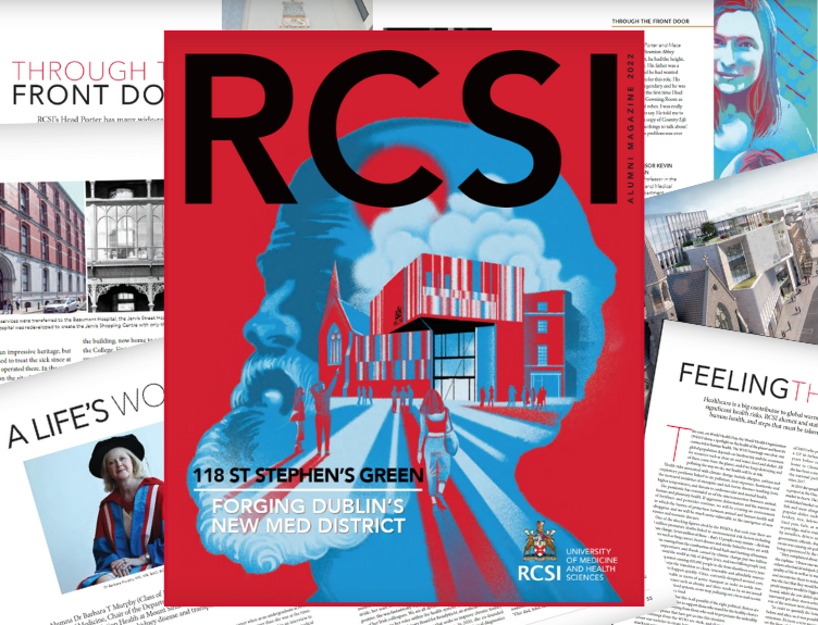 Cover of 2022 RCSI Alumni Magazine