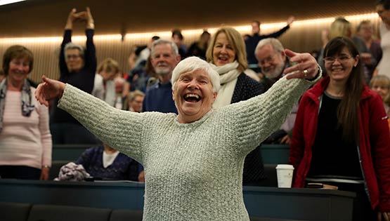 RCSI MyHealth audience member