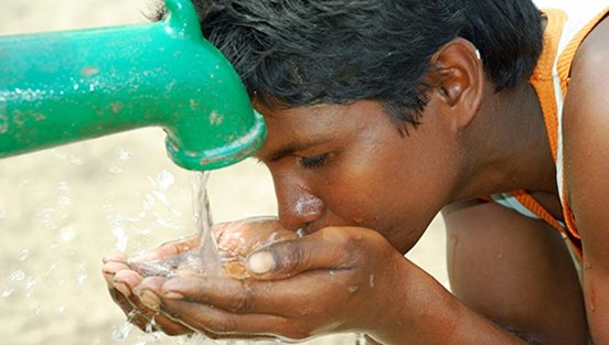 Water project in India