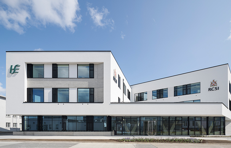 An external shot of the Connolly Education and Research Centre.