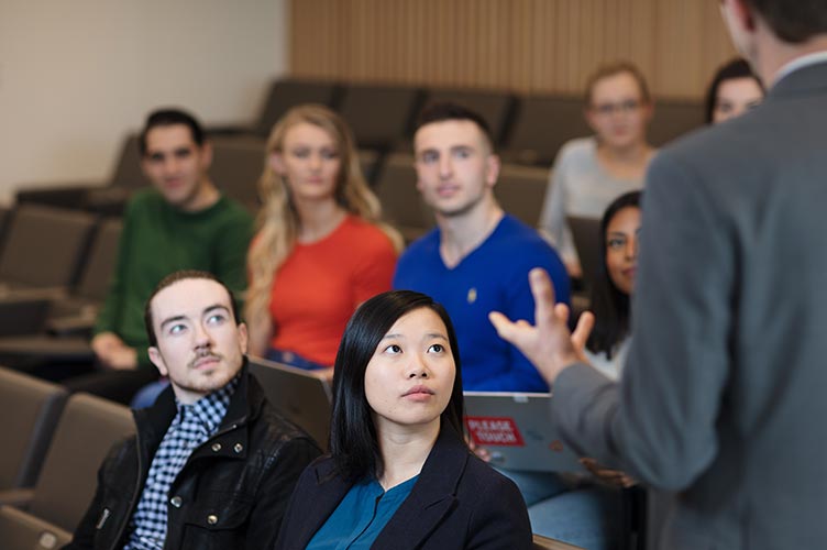 Students in classroom