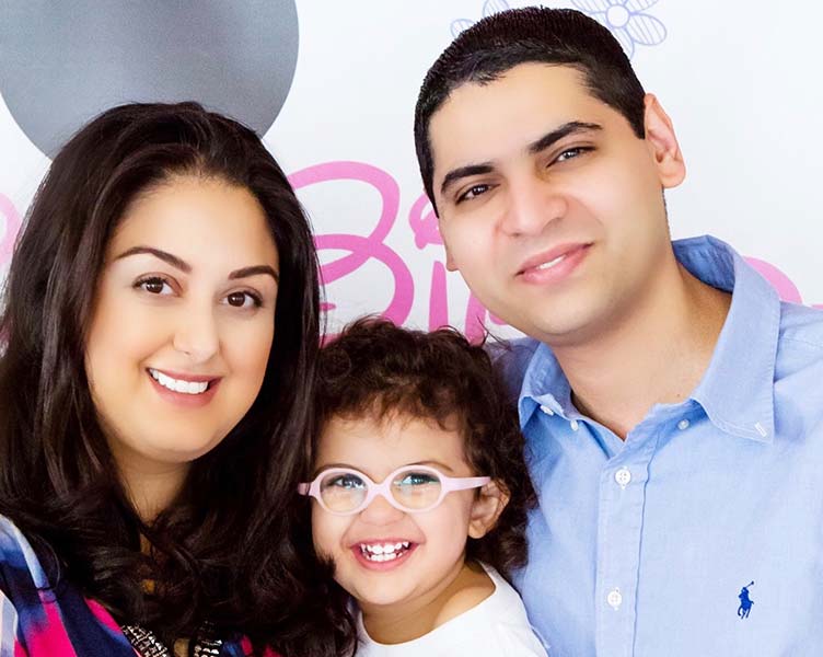 Sanjay Chotirmall and his family