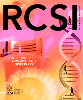RCSI Alumni Magazine 2025 graphic