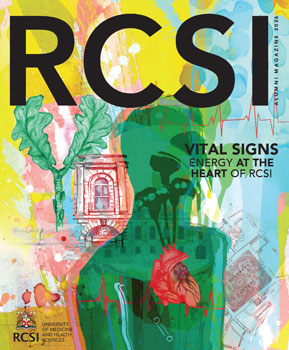 RCSI Alumni Magazine 2025 graphic