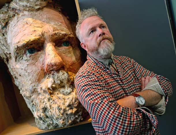 Colin Davidson poses for a photo