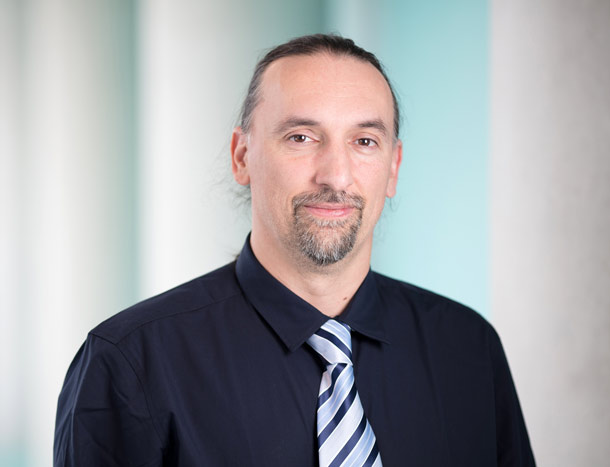 Headshot of Professor Tobias Engel, featured in a quote about his career at RCSI.