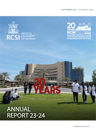 cover image for 2023- 2024  Annual Report