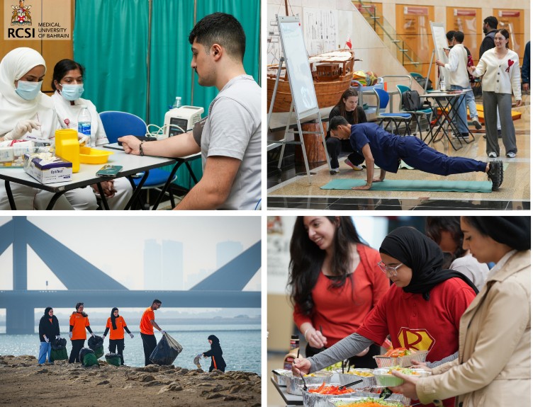 Rcsi Merch RCSI Bahrain Mobilises Students Around Sustainability During Health and ...