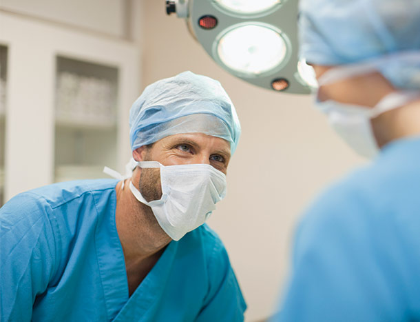 Male surgeon