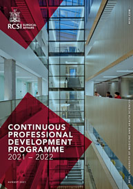 cover image for CPD-SS brochure 2021/22