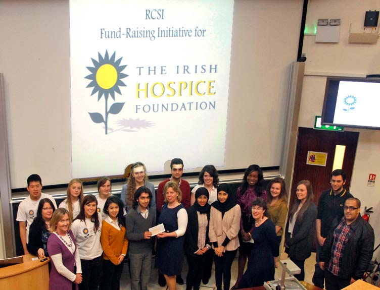 RCSI students raise money for Irish Hospice Foundation RCSI students raise money for Irish Hospice Foundation