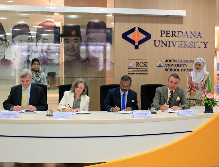 Perdana University RCSI School of Medicine signs MOU Perdana University RCSI School of Medicine signs MOU