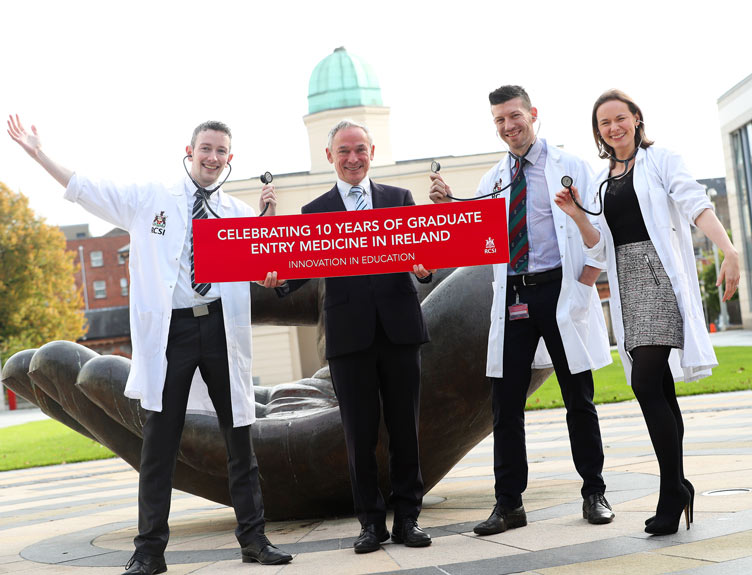 Celebration to mark 10 years of Graduate Entry Medicine in Ireland takes  place in RCSI - Royal College of Surgeons in Ireland