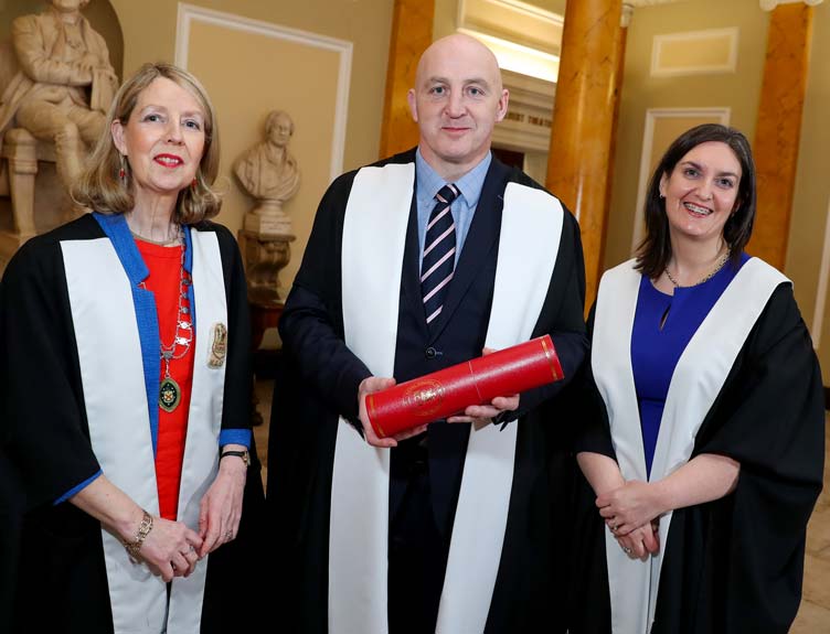 Keith Wood Honorary Conferring