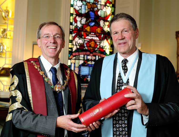 David Agler awarded Honorary Fellowship David Agler awarded Honorary Fellowship