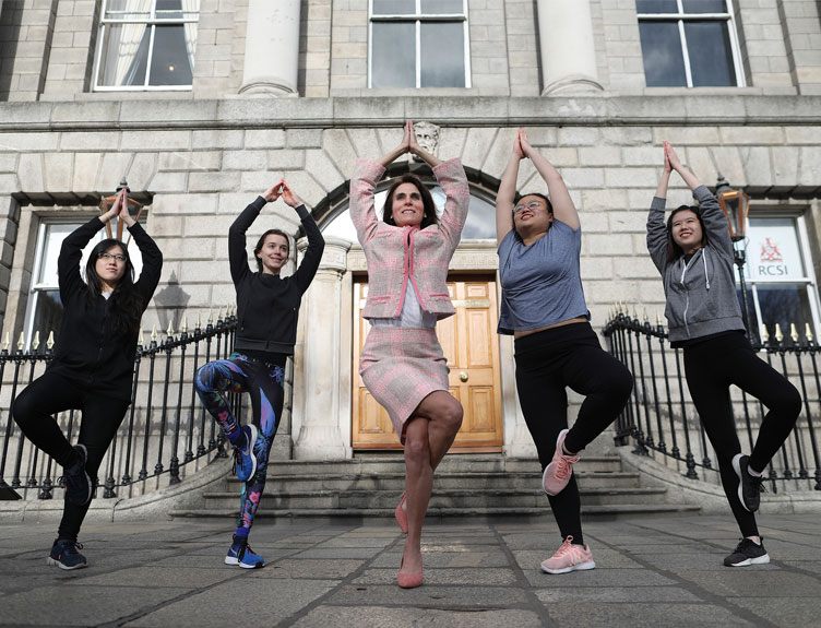 Dr Beth Frates visits RCSI