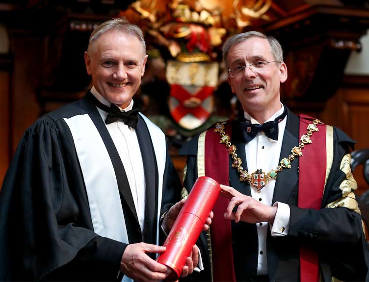 Joe Schmidt awarded Honorary Fellowship 