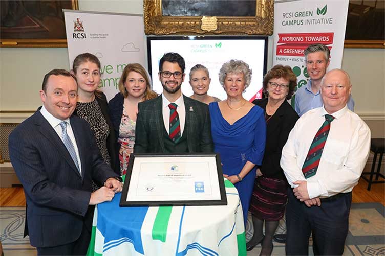 RCSI awarded Green Flag for sustainability
