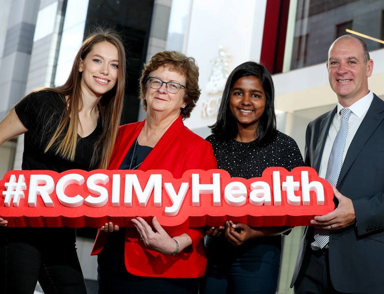 RCSI MyHealth public lecture series photocall