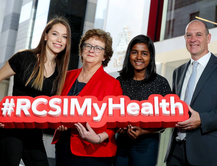RCSI MyHealth public lecture series photocall RCSI MyHealth public lecture series photocall
