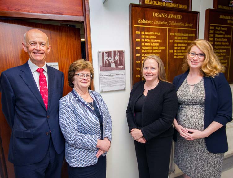 Unveiling of Dr Mary Emily Dowson Room