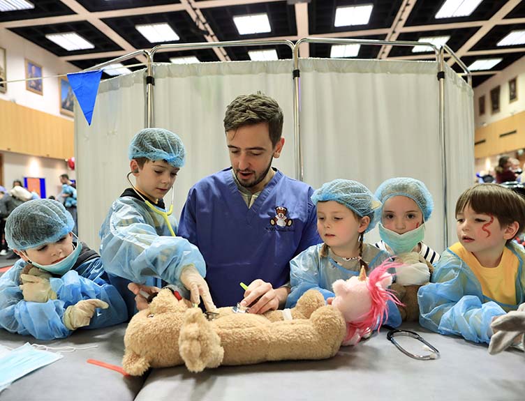 The teddy bear hospital new arrivals