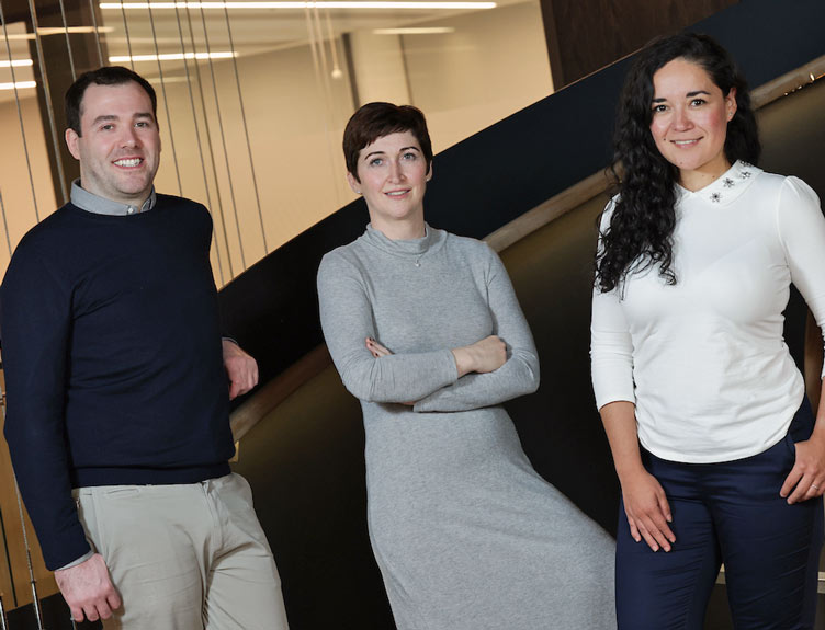 Body clock Professor Annie Curtis with co-authors Dr Mariana Cervantes-Silva and Dr Richard Carroll