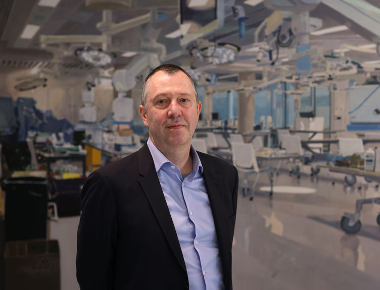 Colin Martin RHA pictured in front of Laboratory 