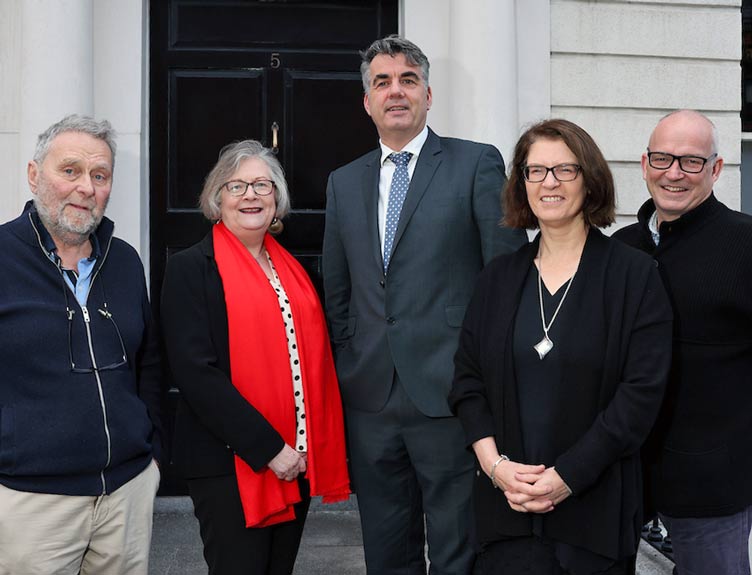 Dr Mike Watts, Professor Agnes Higgins, John Farrelly, Professor Mary Cannon, Professor David Cotter