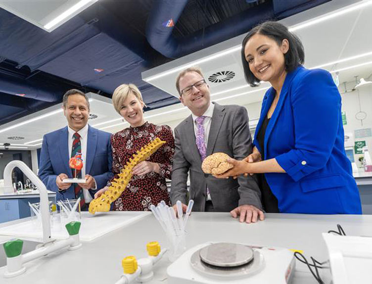 Researchers at Research Ireland Frontiers photoshoot