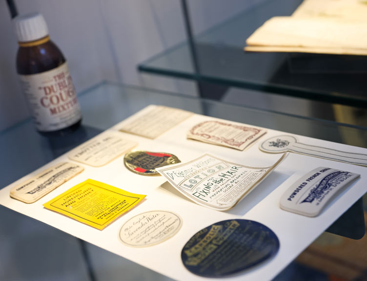 Heritage Week 2025 archive Old pharmaceutical paraphernalia on a table