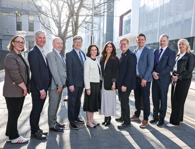 HORC conference 2025 Conference speakers pose in a line for a shot on sunny day