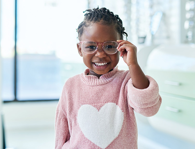 Young African American girl