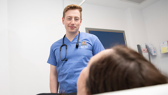 Male RCSI clinician