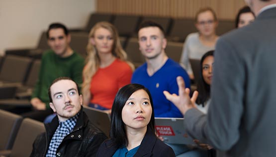 Students in classroom