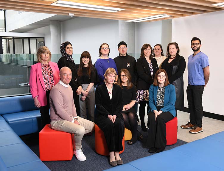 Group shot of the RCSI Department of Clinical Microbiology.