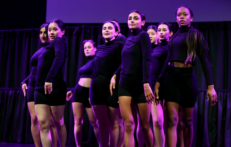 Dancers at International Night 2022