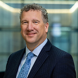 Head and shoulders shot of Niall Pender