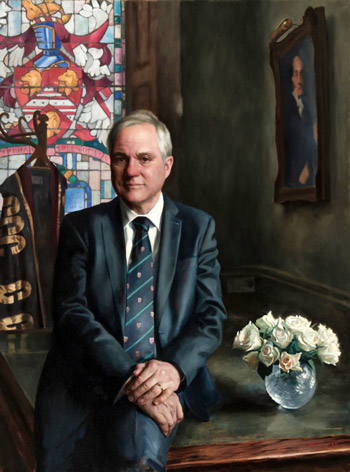 Painting of Ronan O'Connell