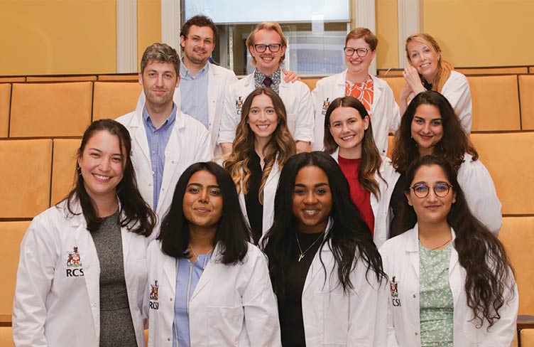 Group at RCSI Gold Humanism Honor Society Chapter