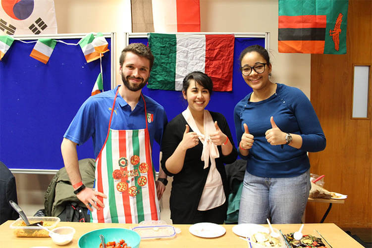 Italy at International Food Night