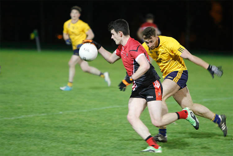RCSI mens GAA team in action