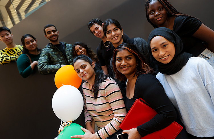 RCSI students in 26 York Street