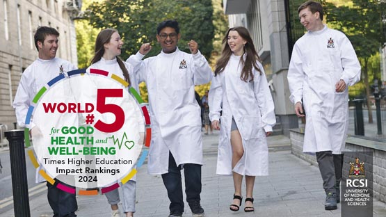 Times Higher Education Impact Rankings 2023: world number one for good health and well-being.