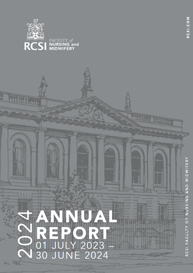 Cover of the Faculty of Nursing and Midwifery Annual Report 2023-24